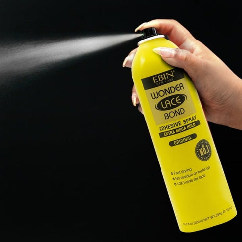 WONDER LACE BOND WIG ADHESIVE SPRAY - EXTRA MEGA HOLD (14.2OZ/ 420ML)